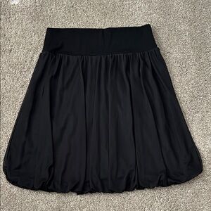 A. Byer Black A-Line Skirt